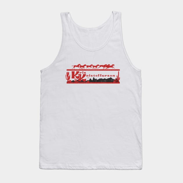 Kris Kristofferson Tank Top by Dave Styer